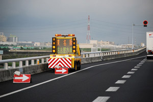 高速道路規制・警備